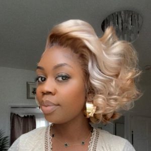 Ash blonde 8 inches