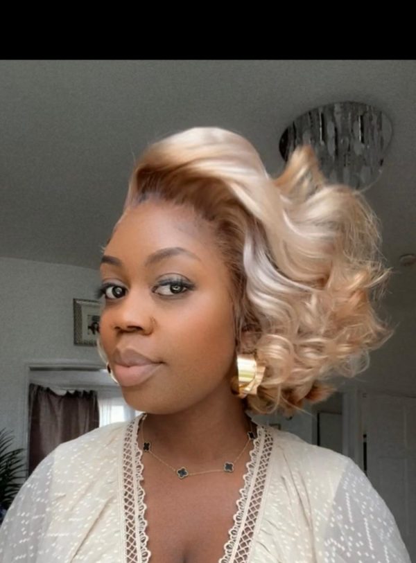 Ash blonde 8 inches