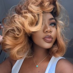 Honey Blonde.10 inches .13*4 frontal