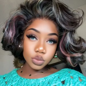 Coloured Bob . 8 inches