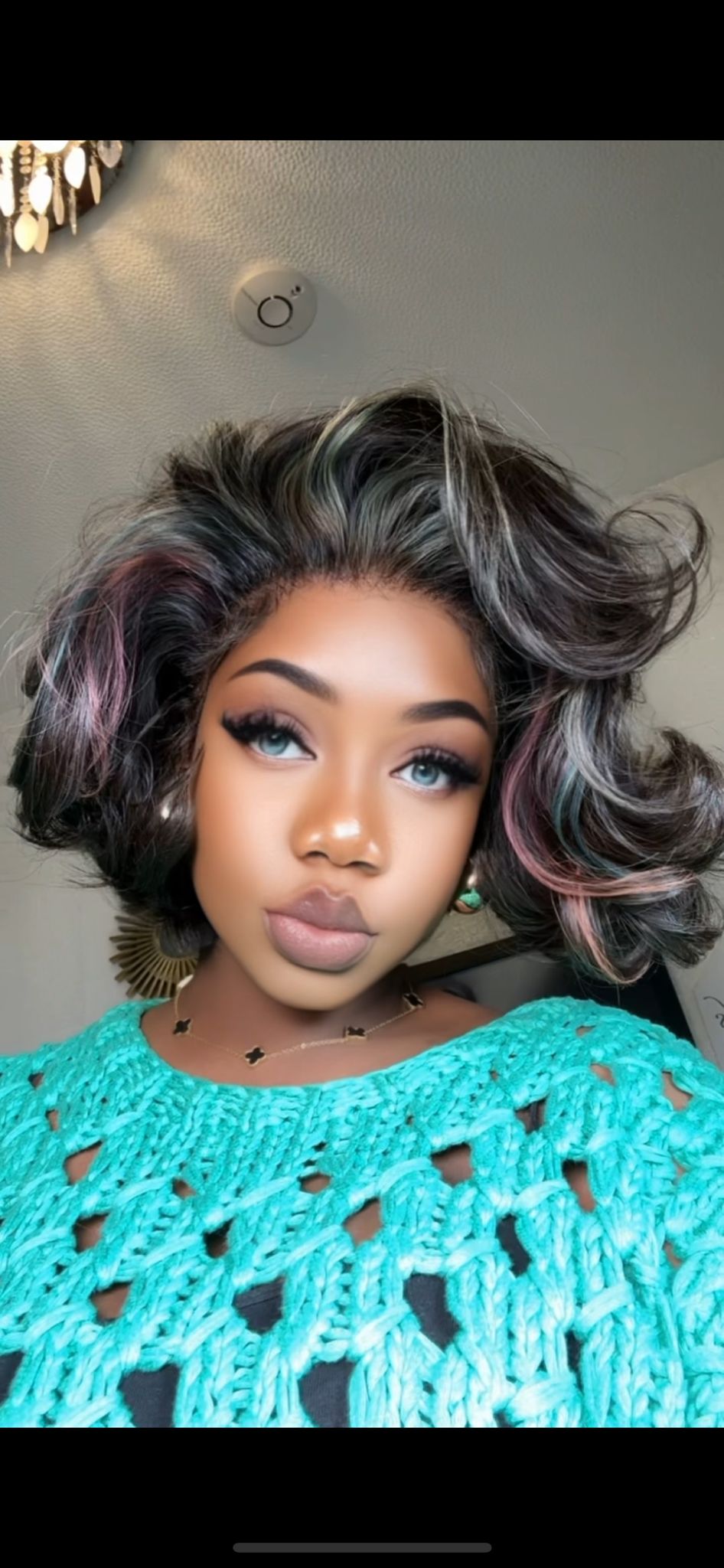 Coloured Bob . 8 inches