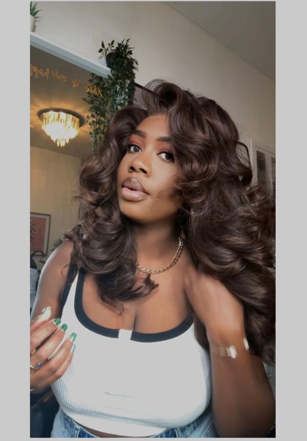 Melanin unit , 14 inches 6*6 closure
