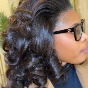 Bouncy curls frontal . 13*4