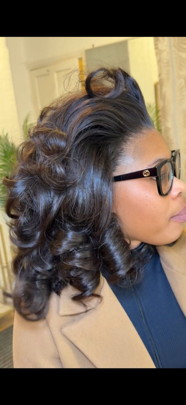 Bouncy curls frontal . 13*4