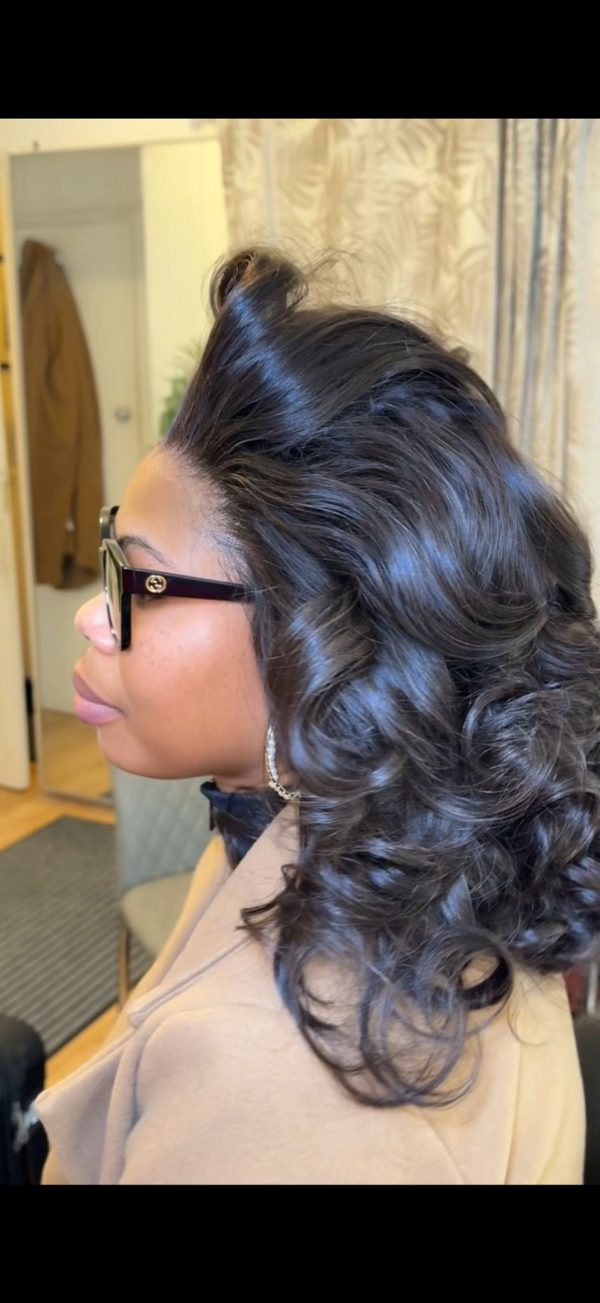 Bouncy curls frontal . 13*4 - Image 2