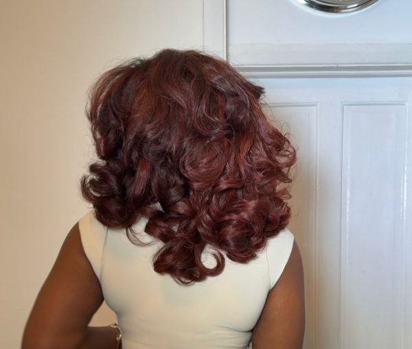 Kinky straight curled. 13*4 frontal . 300g - Image 3